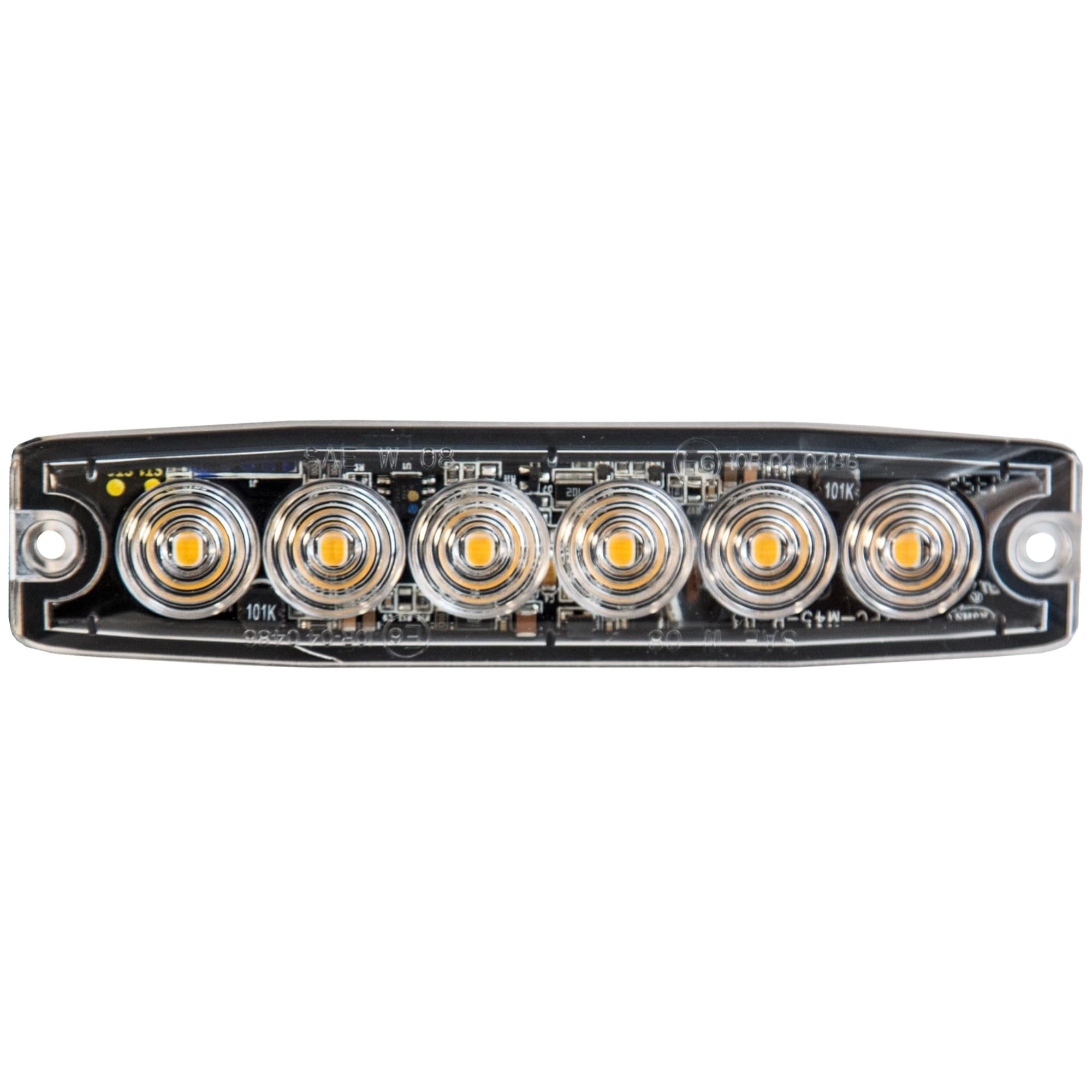 Light Strobe 5-1/8IN 6-LED Amber