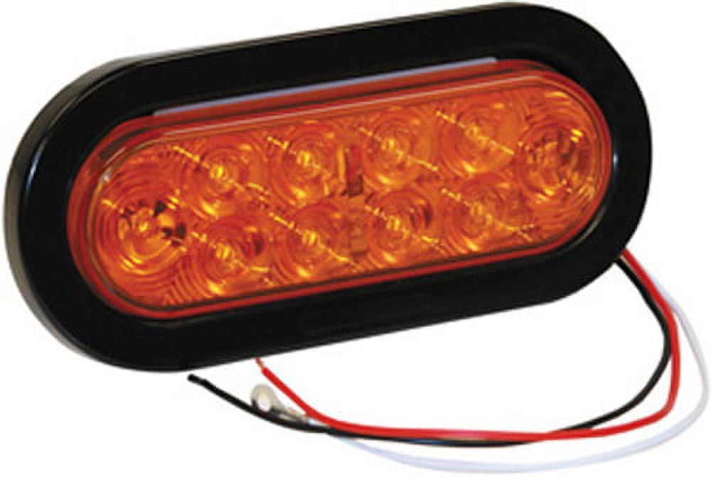 Light 6.5IN Oval Turn&park 10LED Am