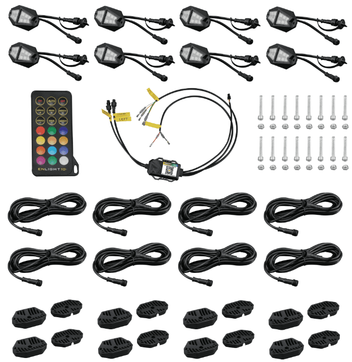 Colortrail 8PC Rgb+w Chasing Rock L