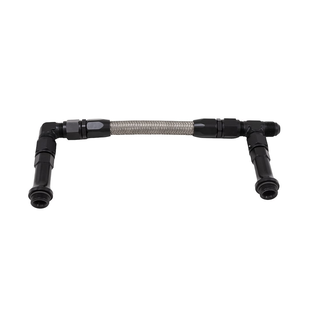 -8AN Bk Dual Inlet Holley  Ultra HP