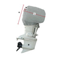 100 HP O/B Motor Cover-Pfii Gray