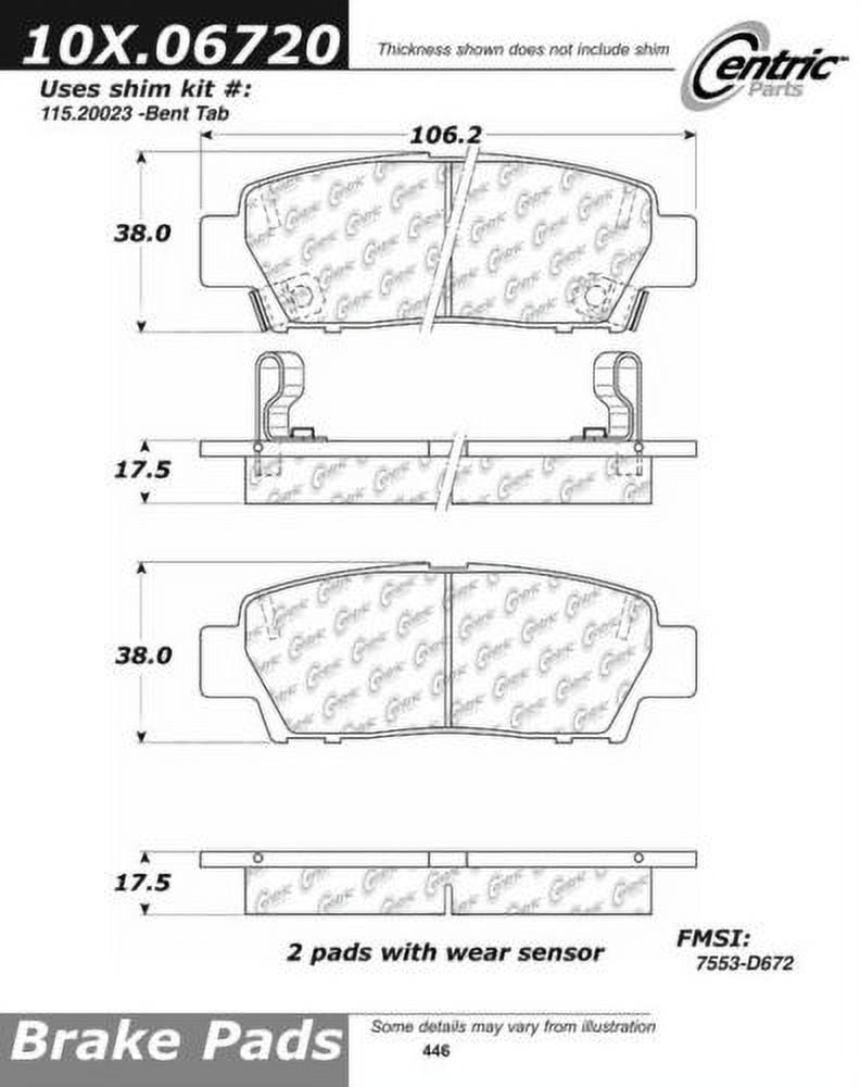 Ctek Metallic Brake Pads