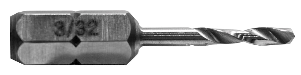 3/32' Stubby Drill - Case Pack: 5