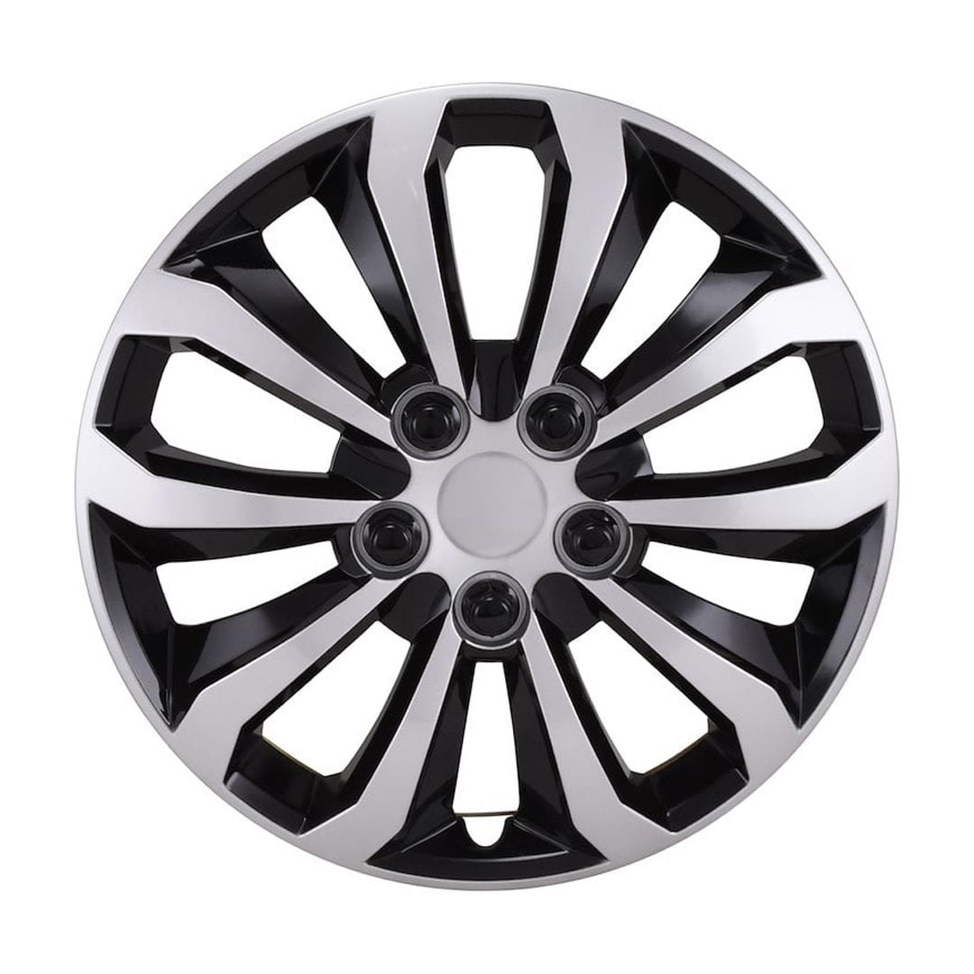Wc 10 Spoke  Sil/Blk 14'  Set of 4