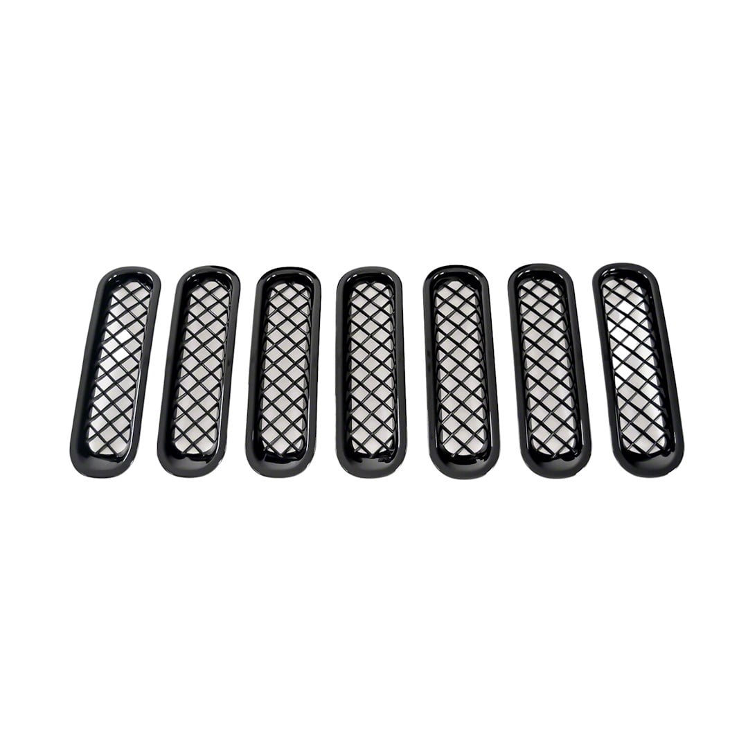 Gi 07-18 Wrangler Jk Gl Bk Mesh 7PC