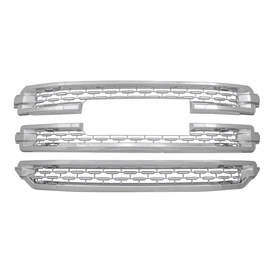 Gi 16-18 Sierra Chrm Mesh Bar 3 Pc