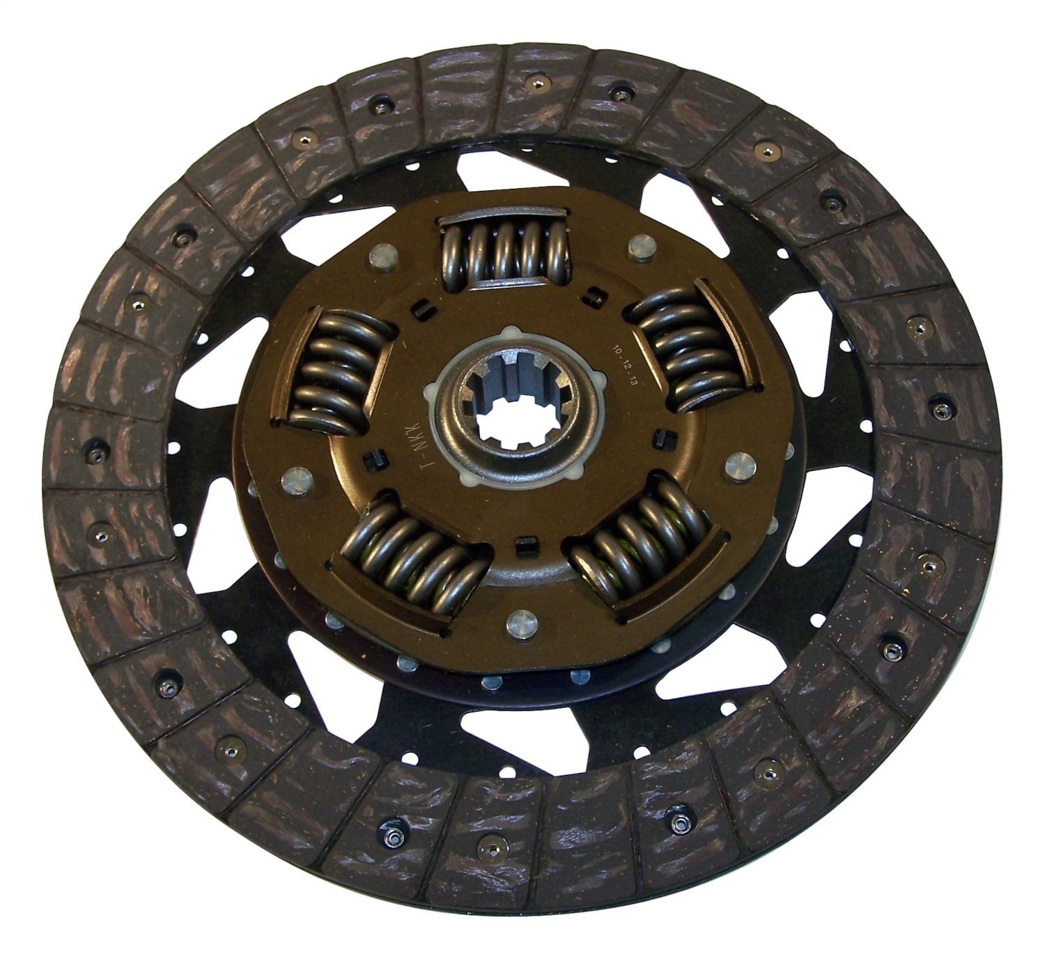 Clutch Disc for 2007-2011 Jeep JK Wrangler with 3.8L Engine' 10.375" Disc, 10 Spline, 1.125" Spline Diameter