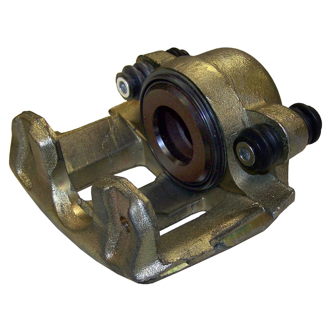 Right Front Brake Caliper, Less Pads for Jeep 1990-2006 YJ, TJ Wrangler, 1990-2001 XJ Cherokee, MJ Comanche, 1993-1998 ZJ, ZG Grand Cherokee