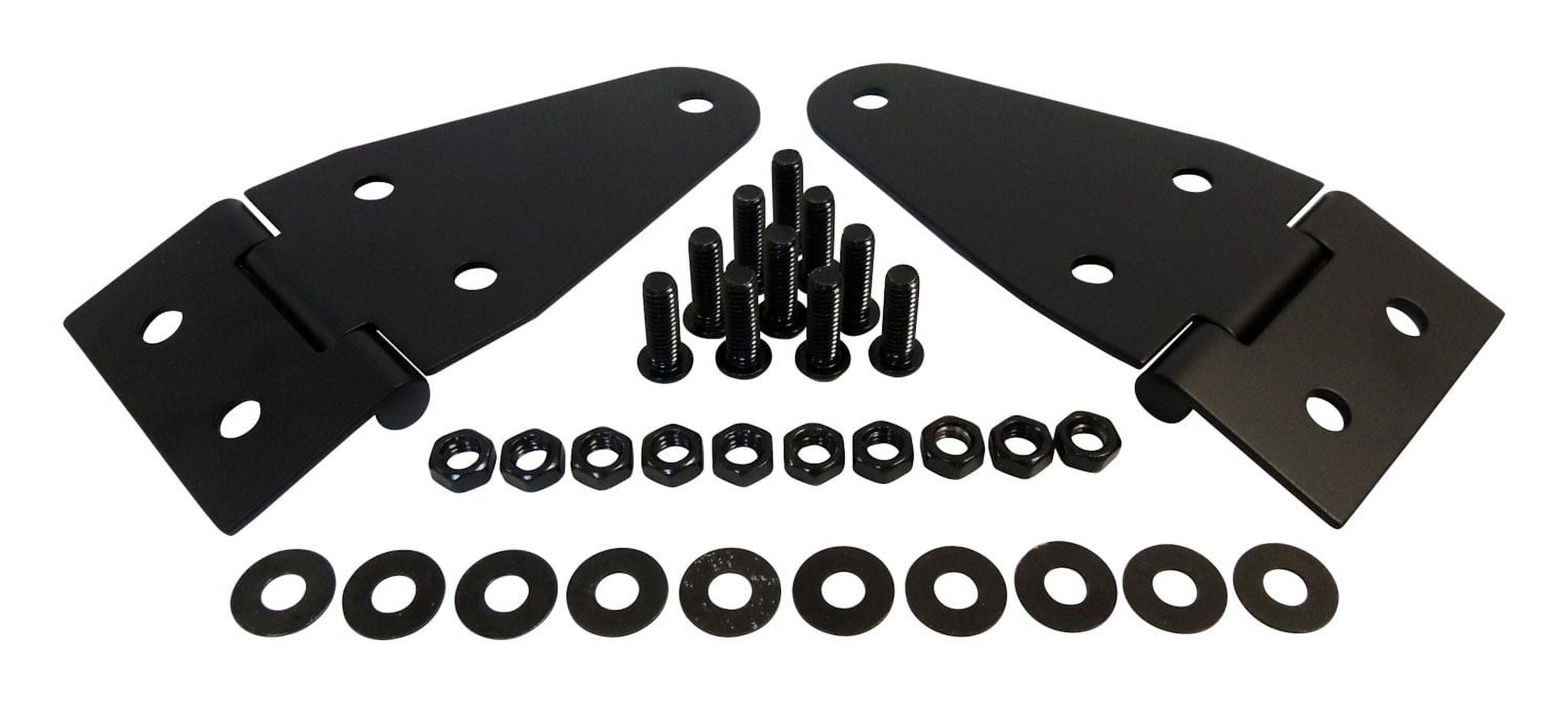 Hood Hinge Set Black SS