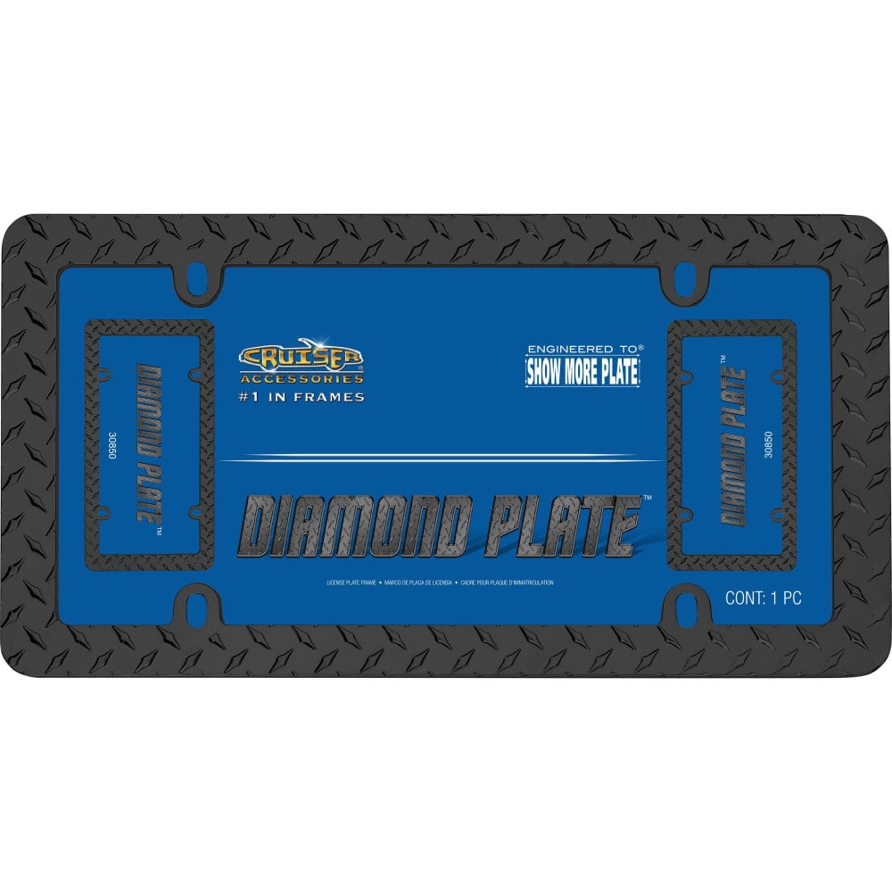 Diamond Plate  Matte Black