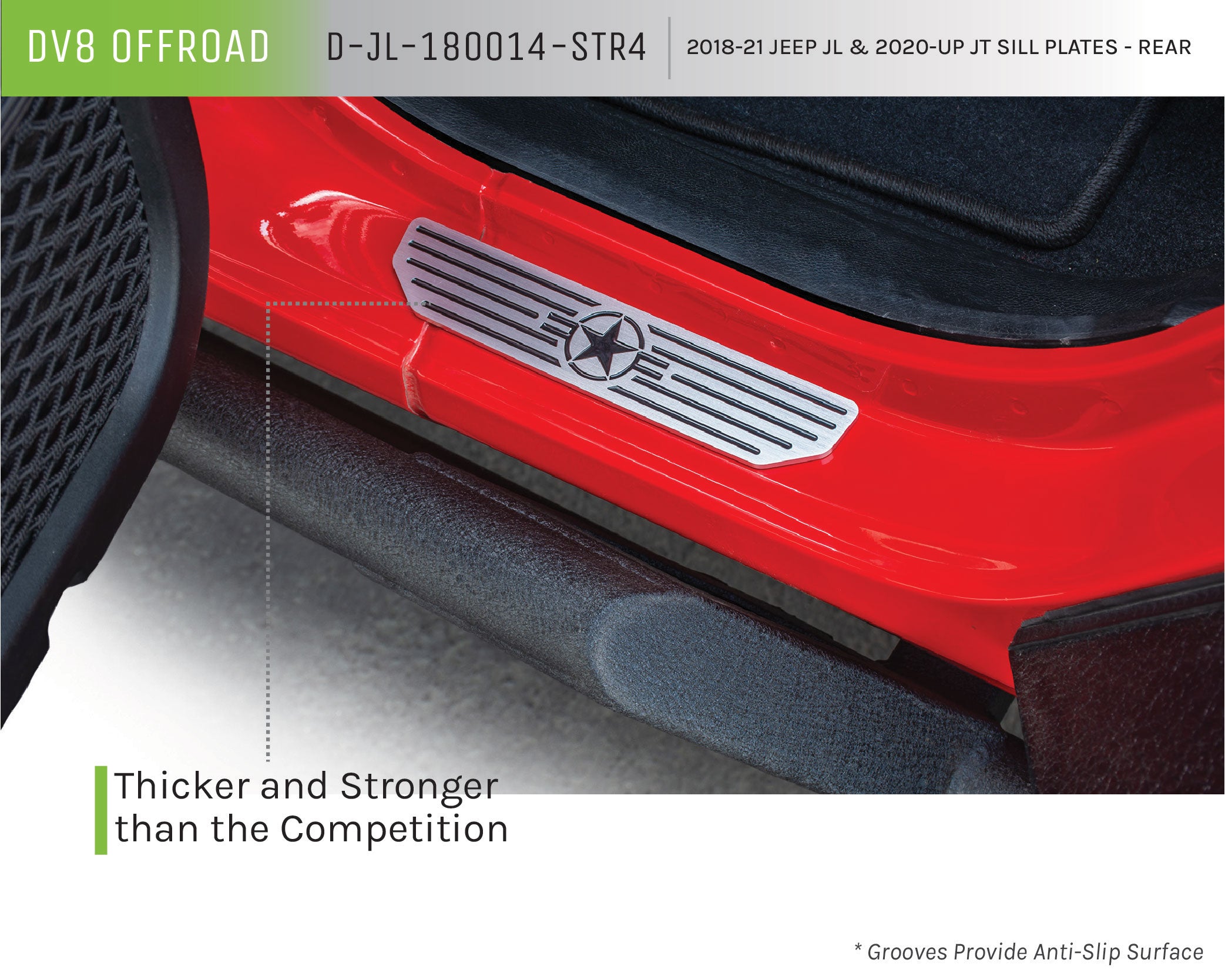 Jeep JL & JT Sill Plates Rear