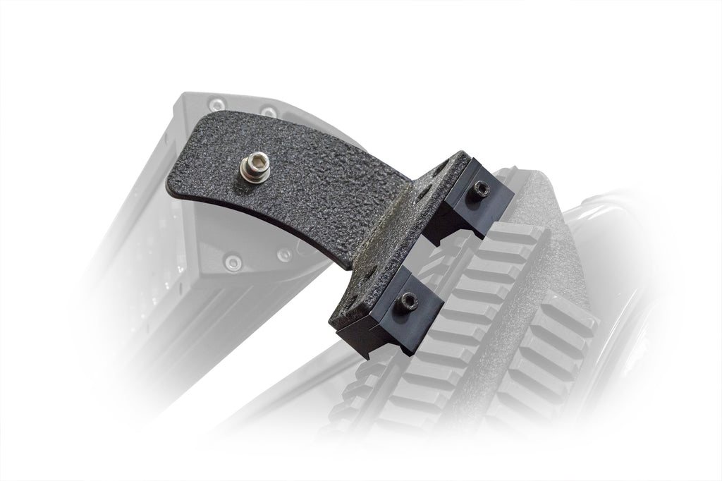 Jeep Wrangler JL And Gladiator JT A-Pillar Mount With Rail Accessory Mount System