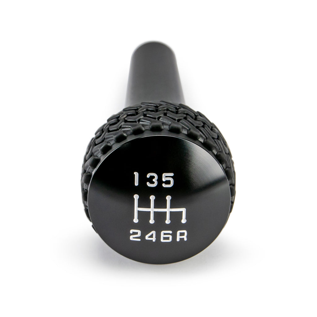 Jeep TJ & JK 6-Speed Shift Knob Black