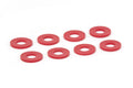 D-Ring Washers Pair Red