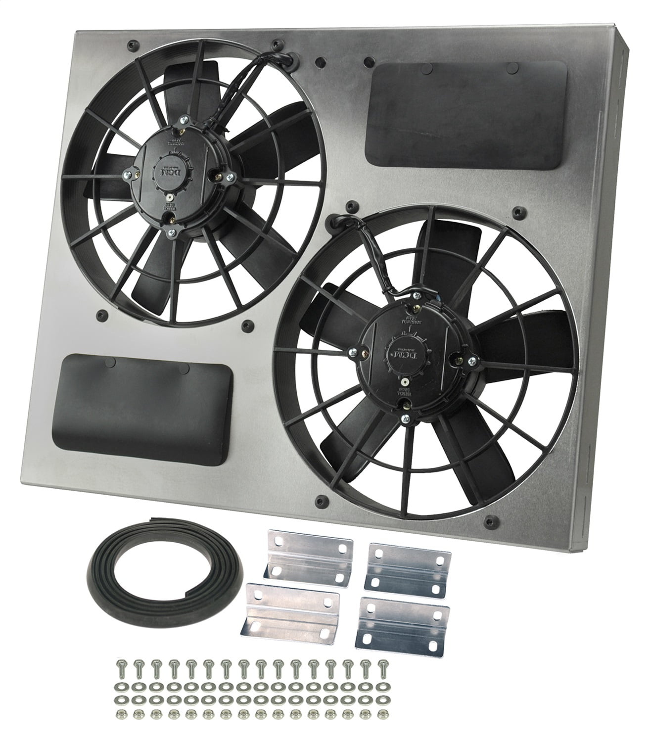 Dual Rad Fan/Aluminum Shr