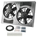 Dual Rad Fan/Aluminum Shr