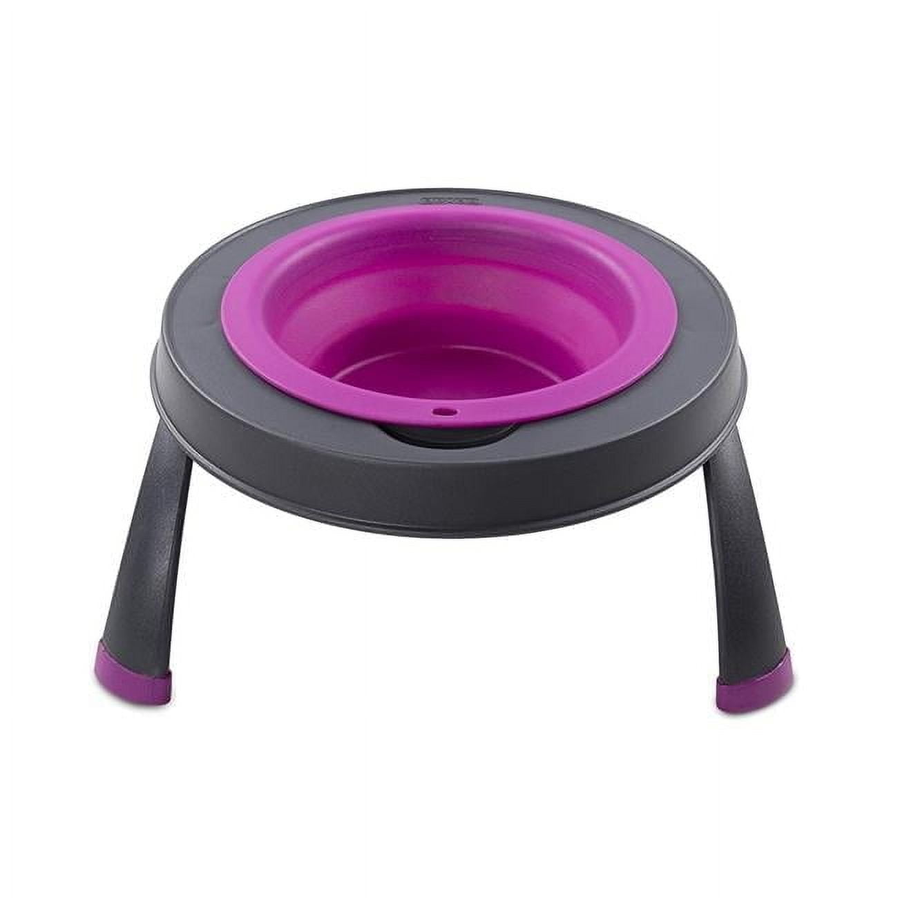 Single Pet Feeder 1.5 Cups Fuchisa