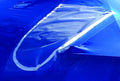 36' X 72' Zipper Door Access Blue