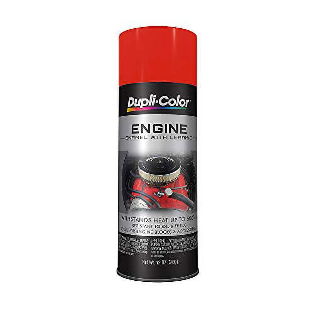 Engne Chevy Orange-Red