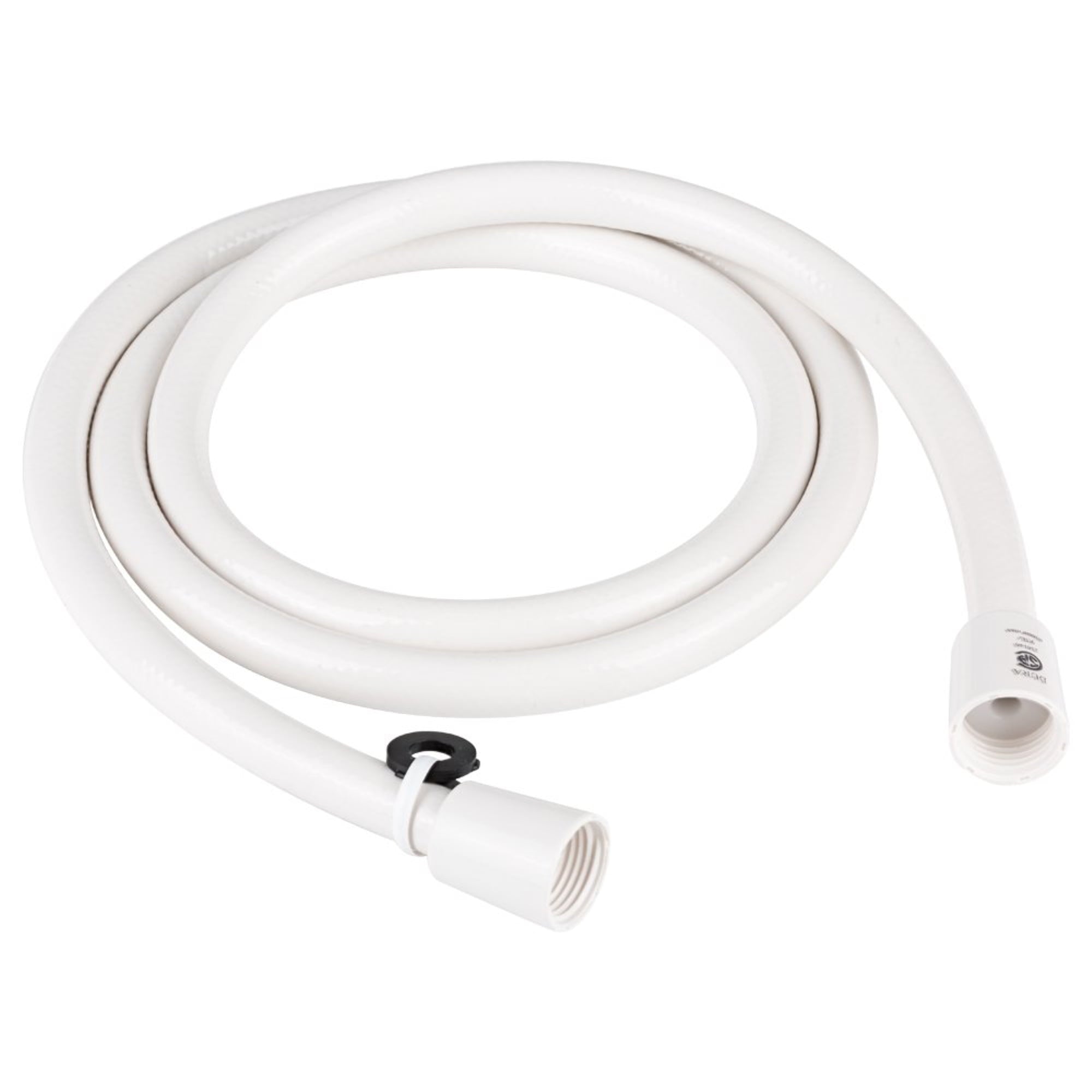 60'VINYL Shower Hose Wht