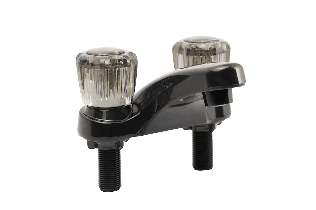 RV Lavatory Faucet W/Smoked Acrylic