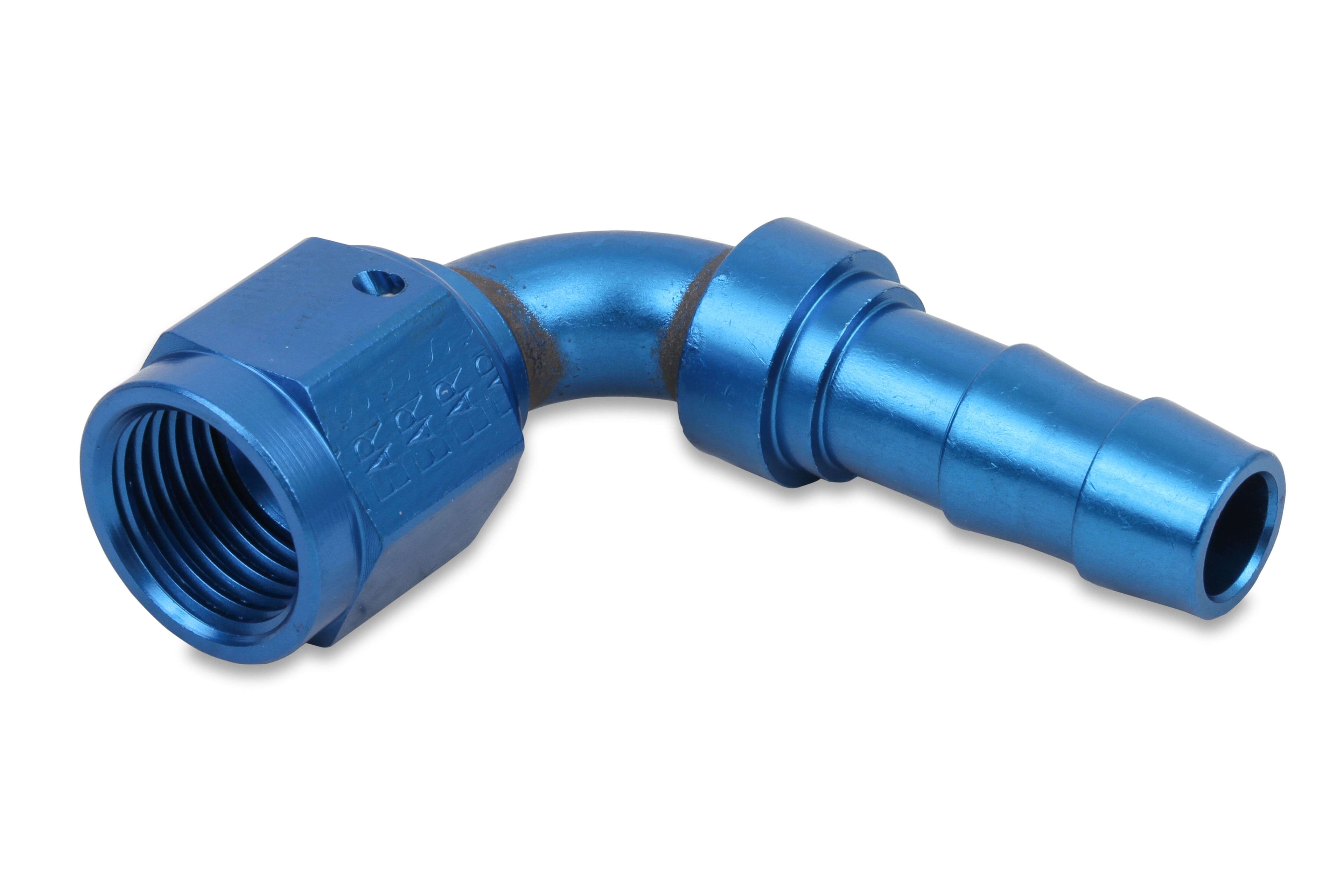 #8 SS Hose End 1/2' 90DEG