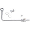 Chrome Fuel Line & Hdwr