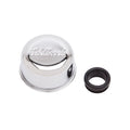 Chrome Breather W/Grommet