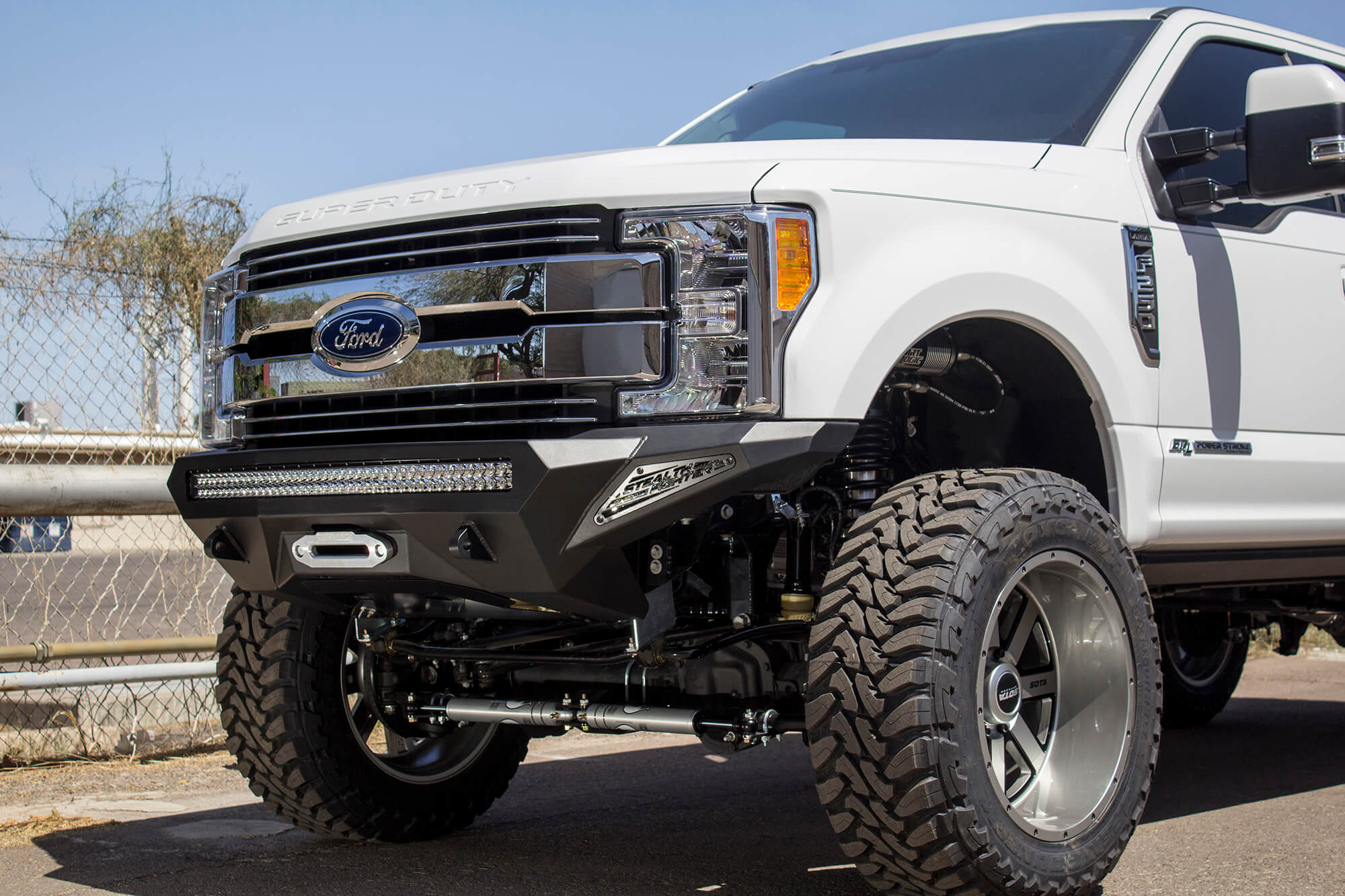 2017 - 2022 Ford Super Duty Stealth Fighter Front Bumper