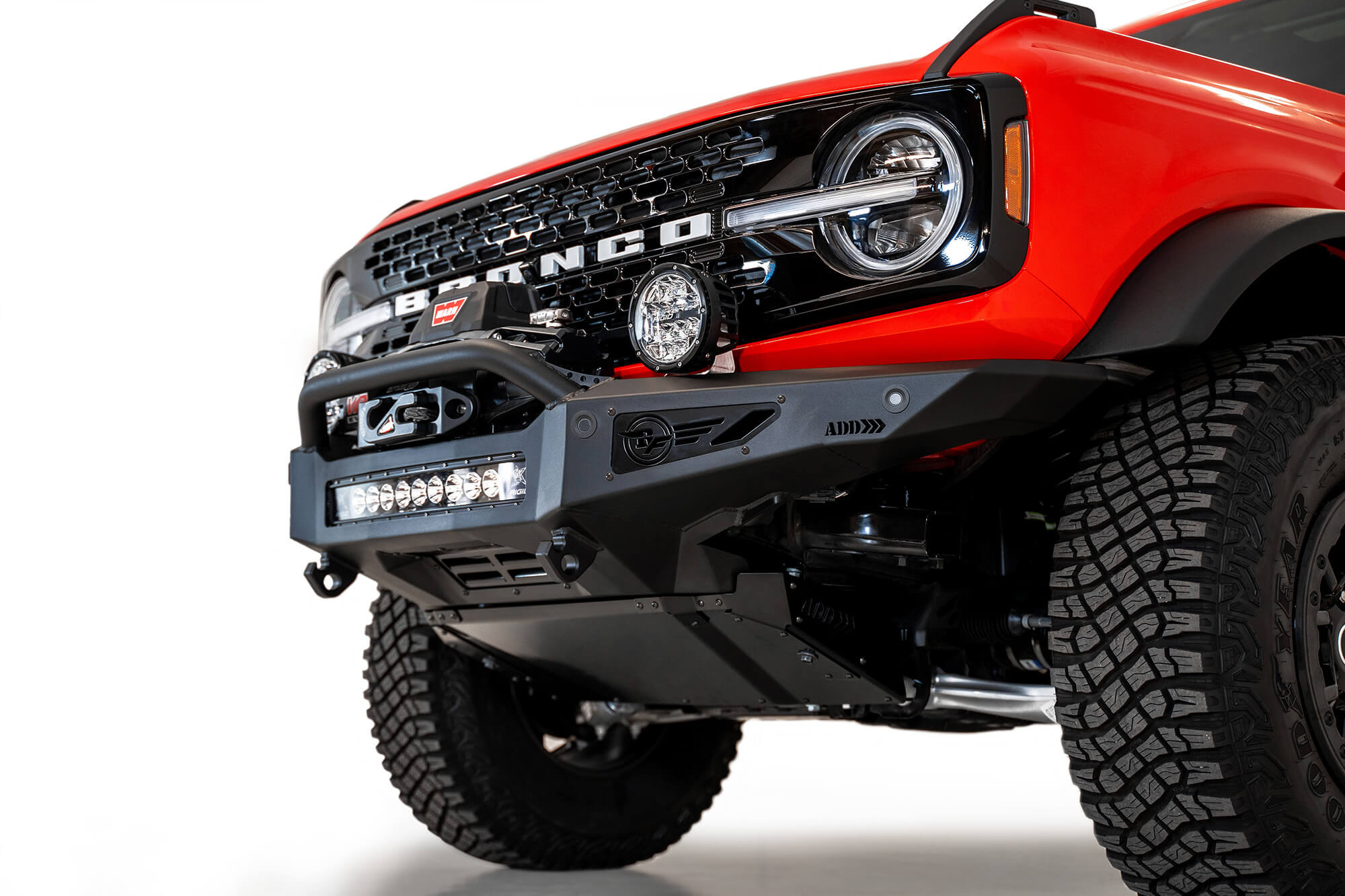 2021 - 2023 Ford Bronco Rock Fighter Front Bumper