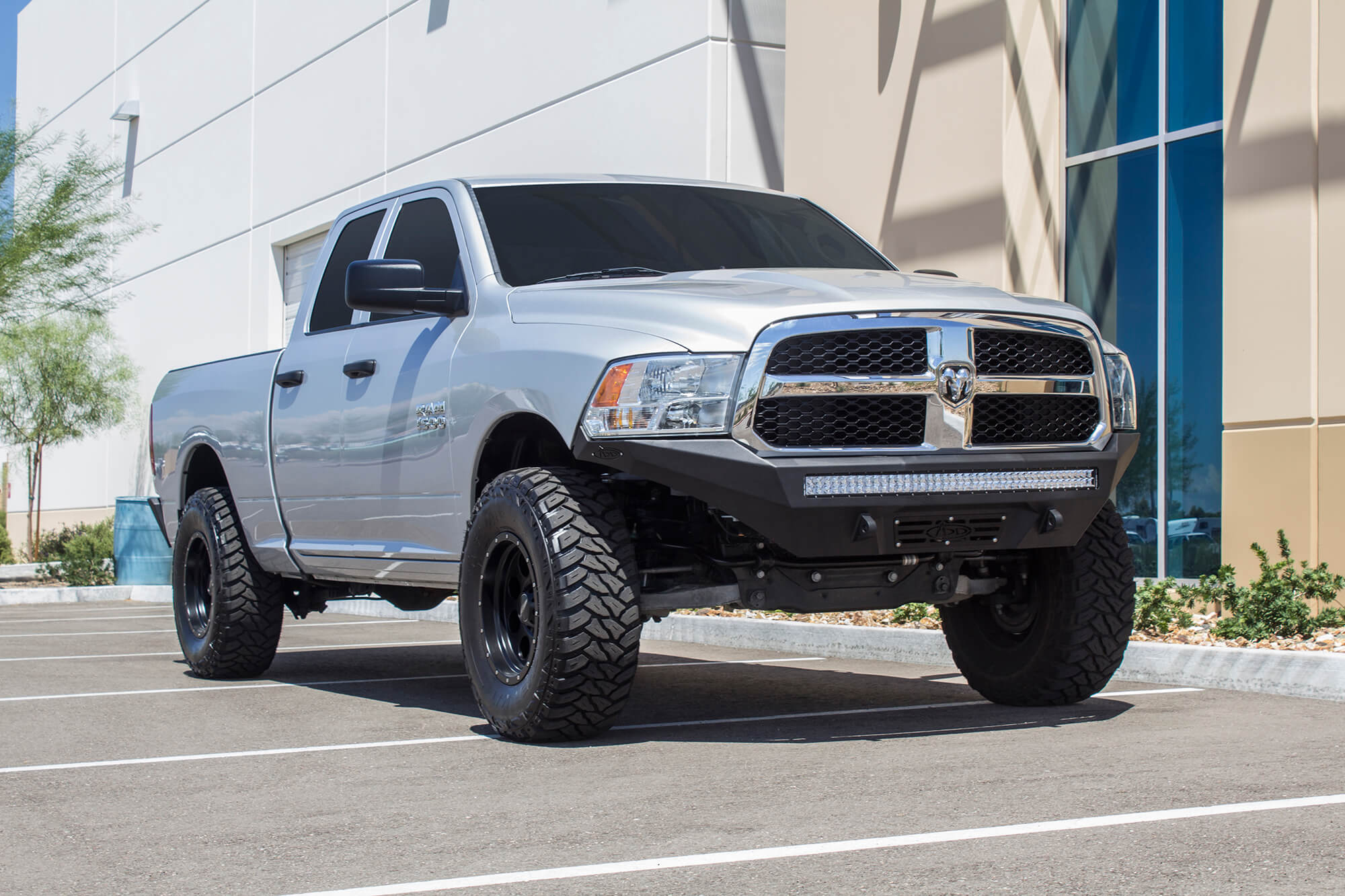 2013 - 2018 Dodge RAM 1500 Stealth Fighter Front Bumper