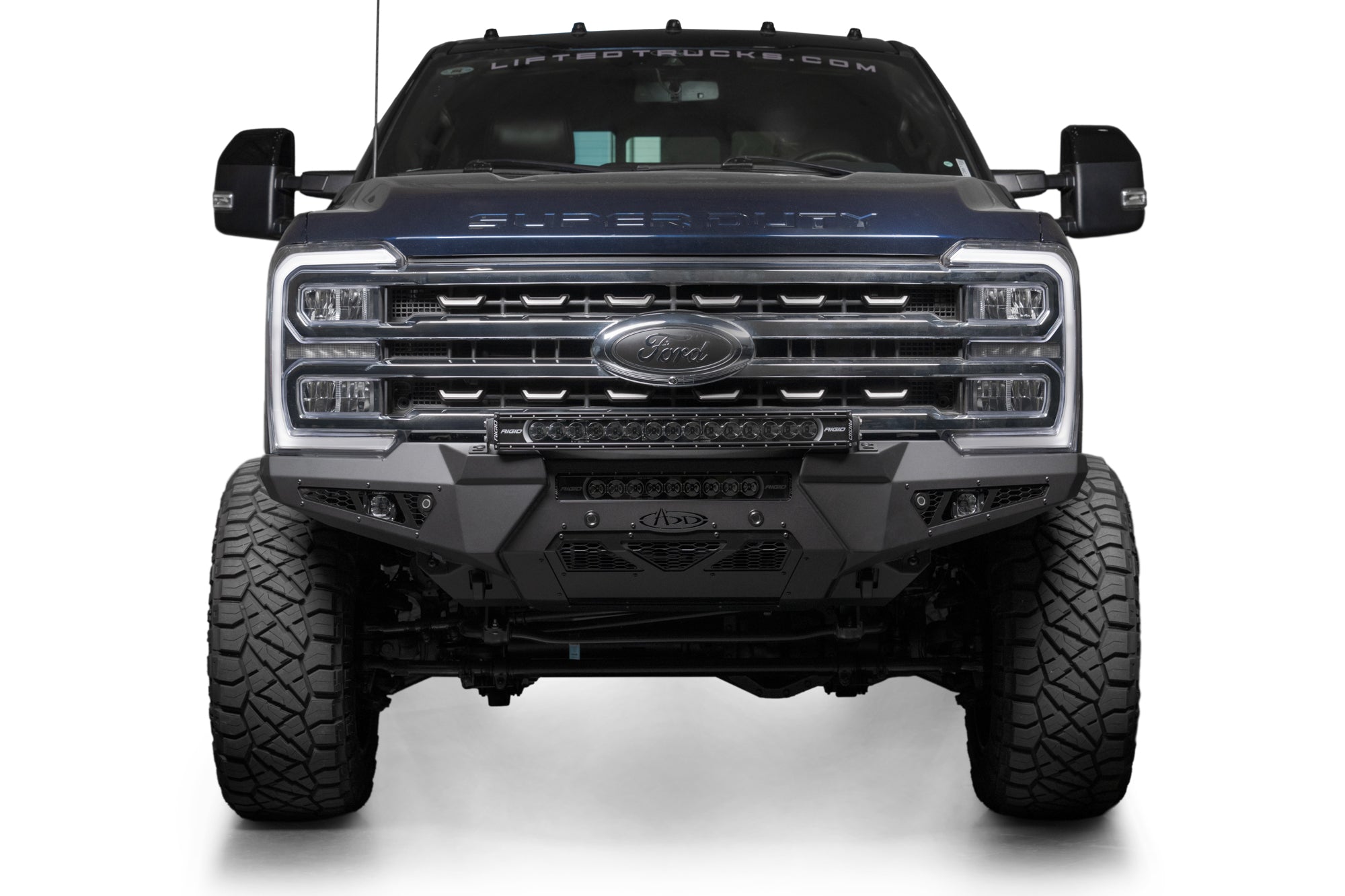 2023-2025 Ford Super Duty HoneyBadger Front Bumper w/ Top Hoop