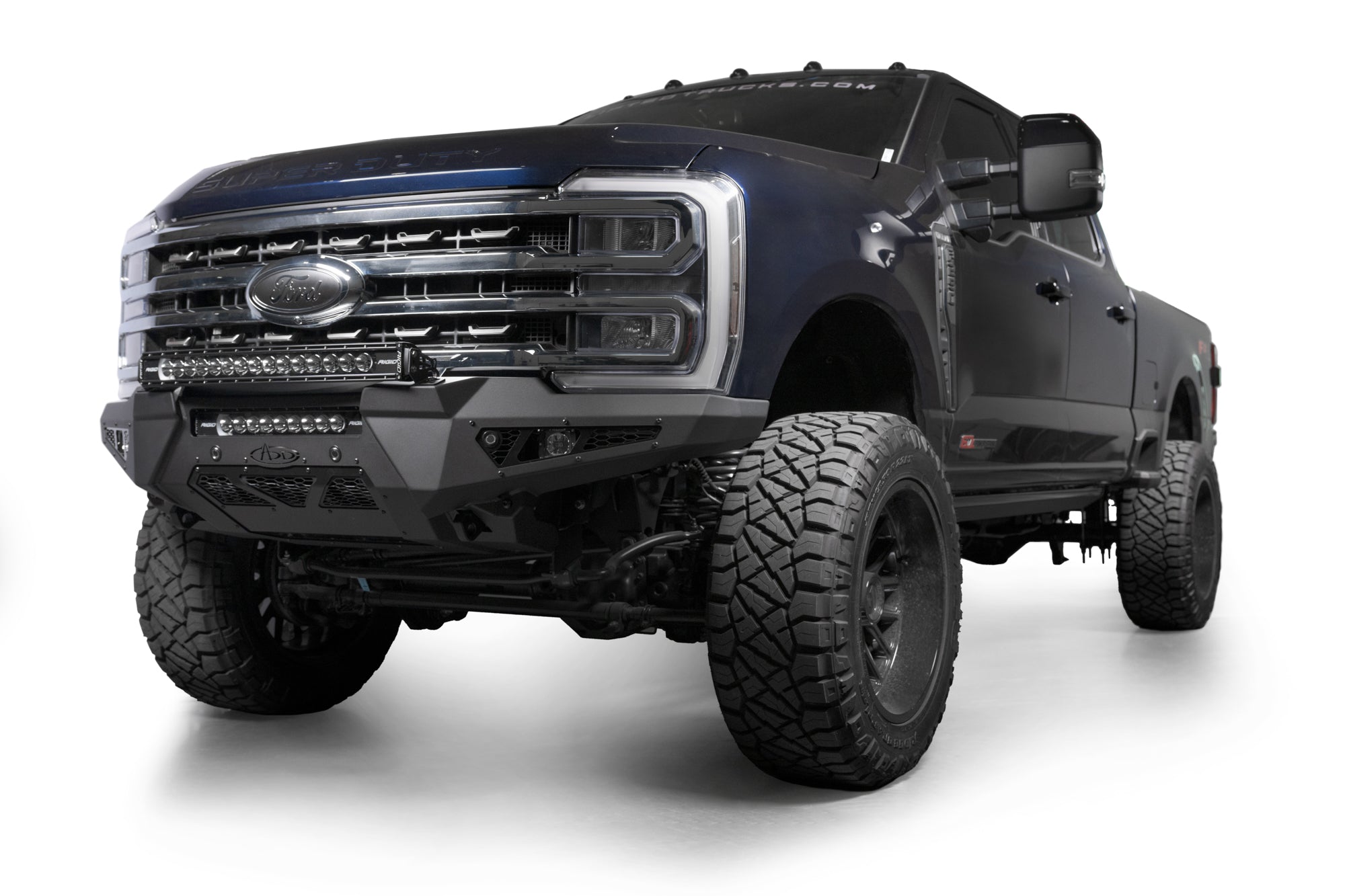 2023-2025 Ford Super Duty HoneyBadger Front Bumper w/ Top Hoop