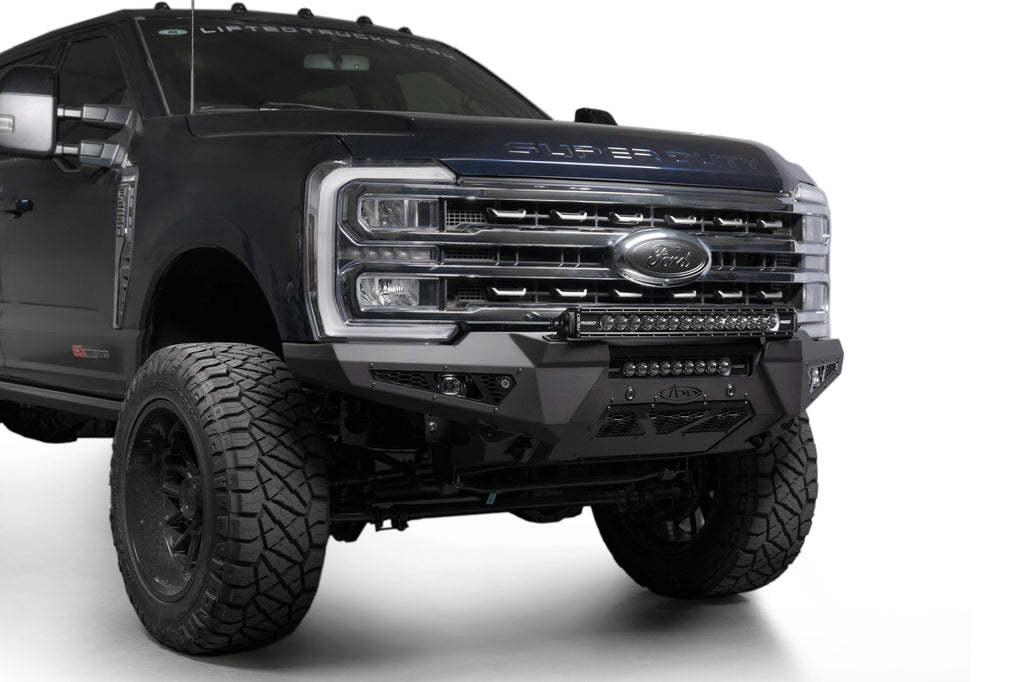 2023-2025 Ford Super Duty HoneyBadger Front Bumper w/ Top Hoop