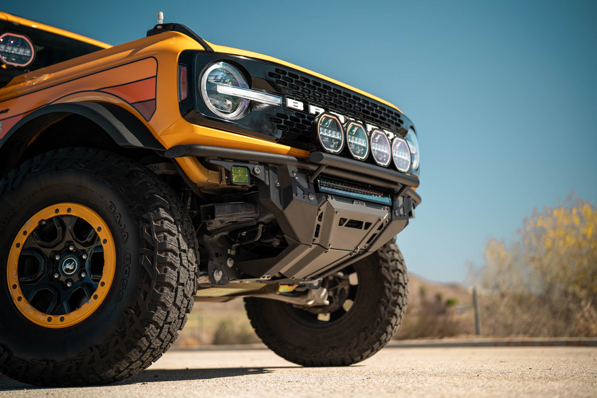 2021-2025 Ford Bronco Tube Series Front Bumper