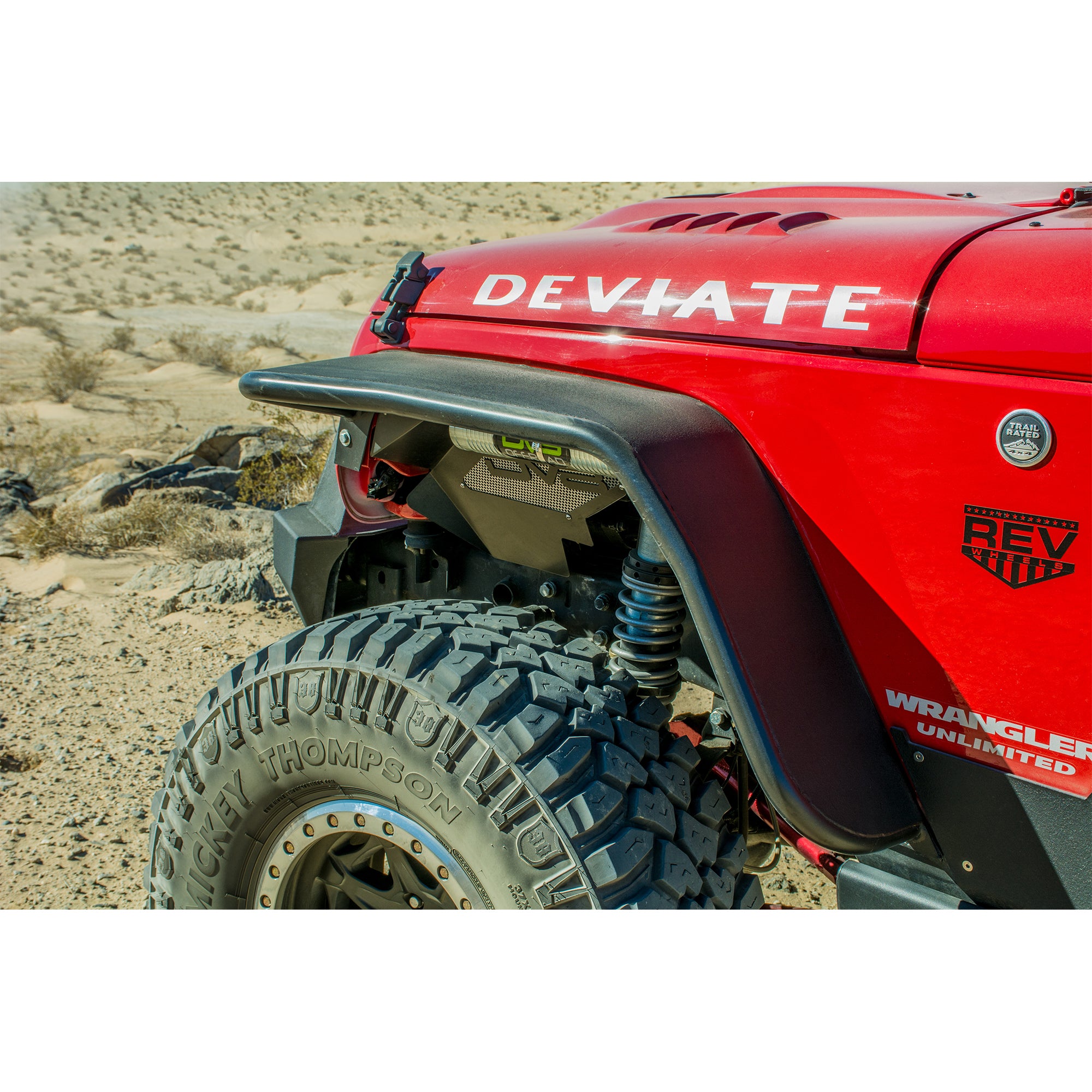 Jeep JK Wide Fender Flares Front & Rear