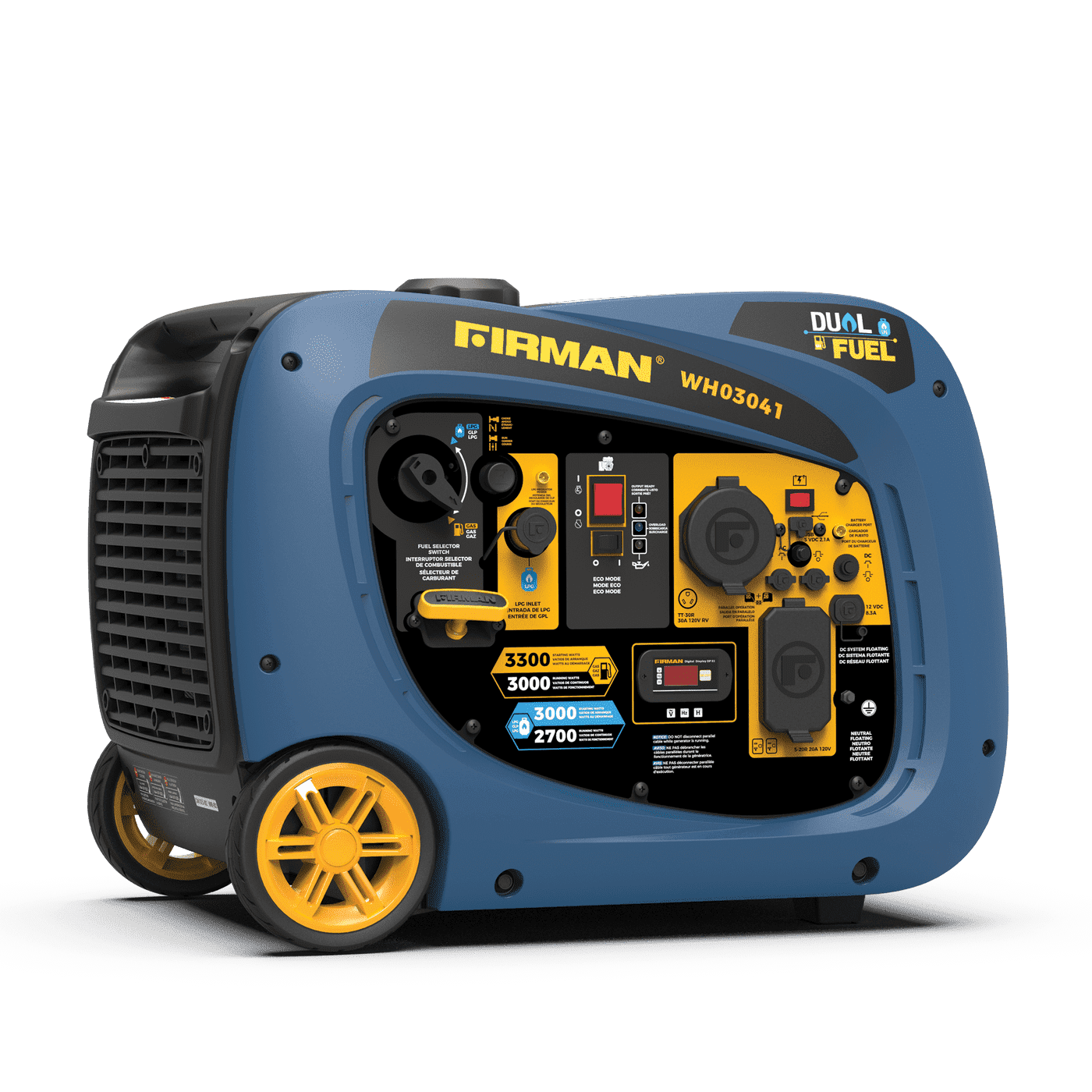 Dual Fuel Inverter 3200/2900W Recoi