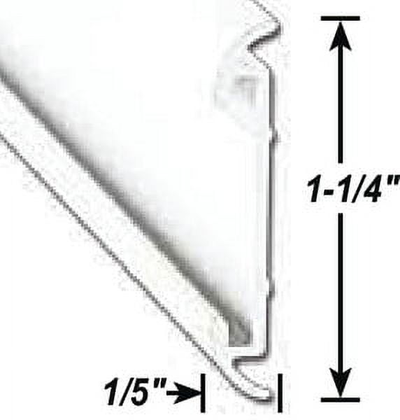 Flat Trim W/ Mill 8' Ea