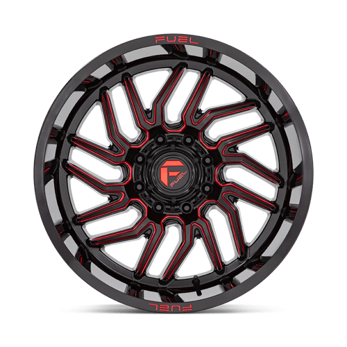 Fuel 1PC Hurricane 22X12 6X135 87 Nlq -44