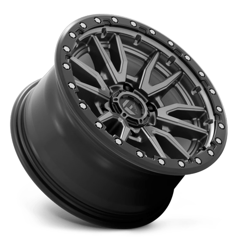 Fuel 1PC Rebel 17X9 6X4.5 66 +1 M-Gmtl-Blk-Rg