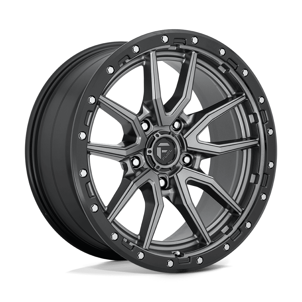 Fuel 1PC Rebel 20X9 5X5.5 78 +1 M-Gmtl-Blk-Rg