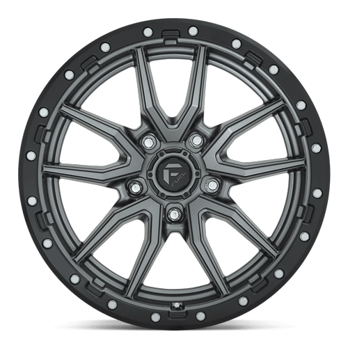 Fuel 1PC Rebel 20X9 5X5.5 78 +1 M-Gmtl-Blk-Rg