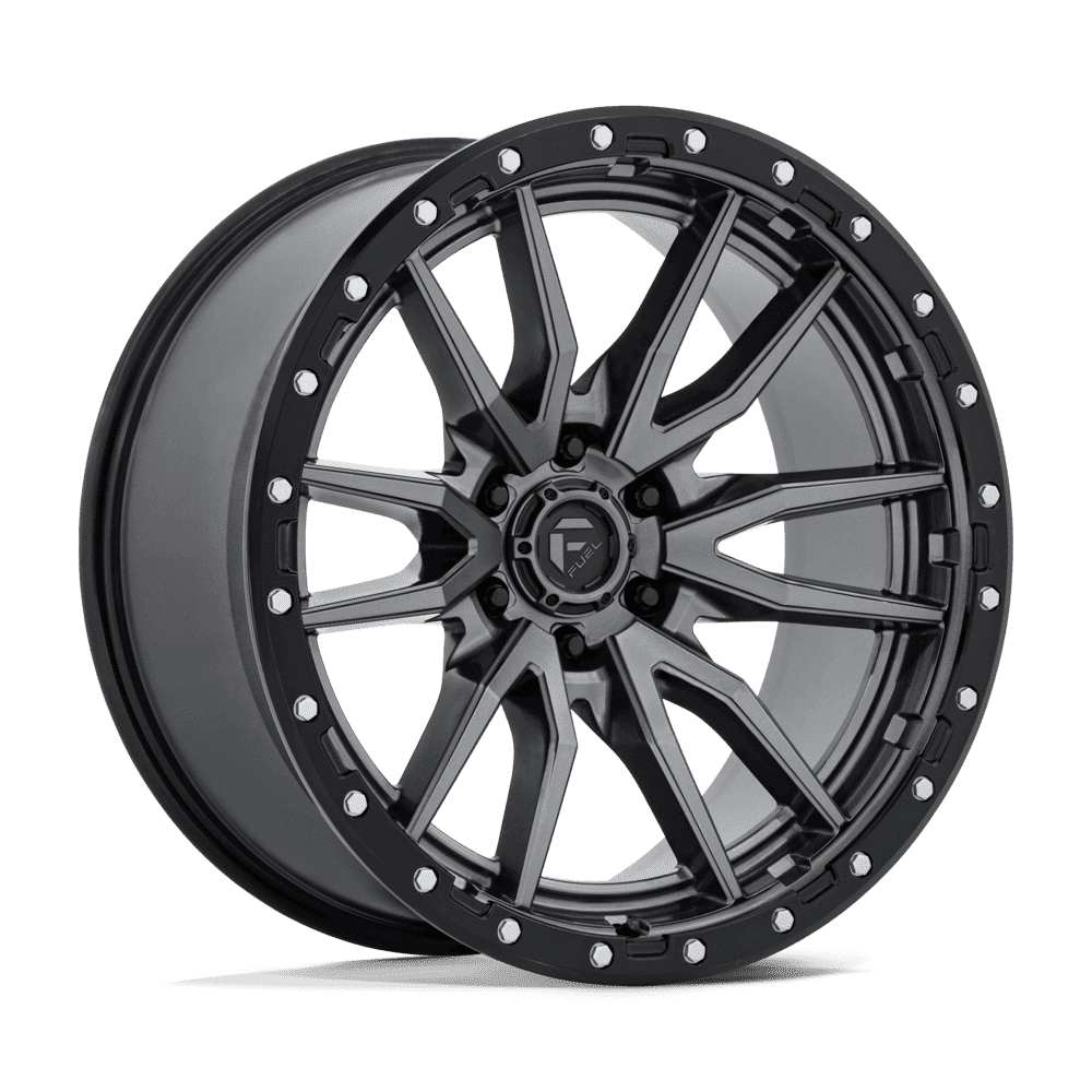 Fuel 1PC Rebel 22X10 6X135 87 -13 M-Gmtl-Blk-Rg