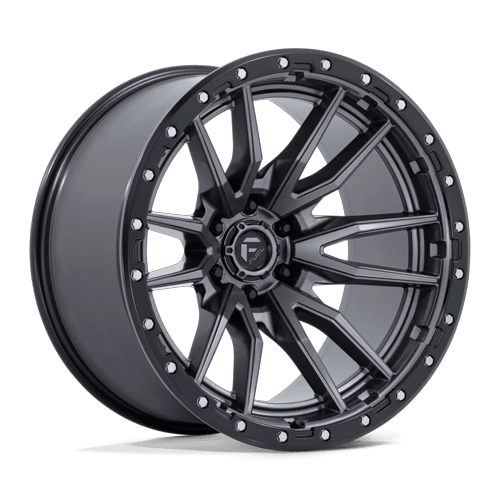 Fuel 1PC Rebel 22X12 6X5.5 106 -44 M-Gmtl-Blk-Rg