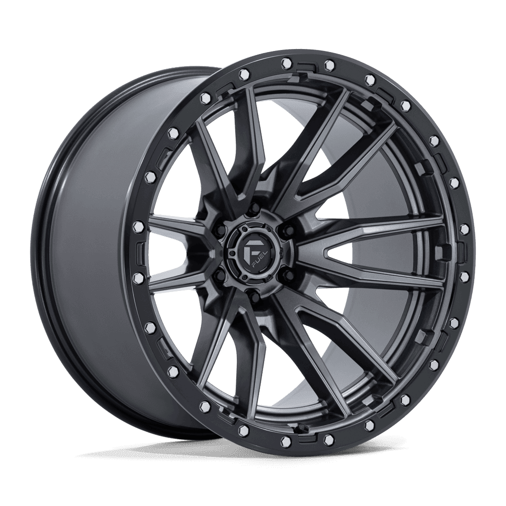Fuel 1PC Rebel 22X12 6X5.5 106 -44 M-Gmtl-Blk-Rg