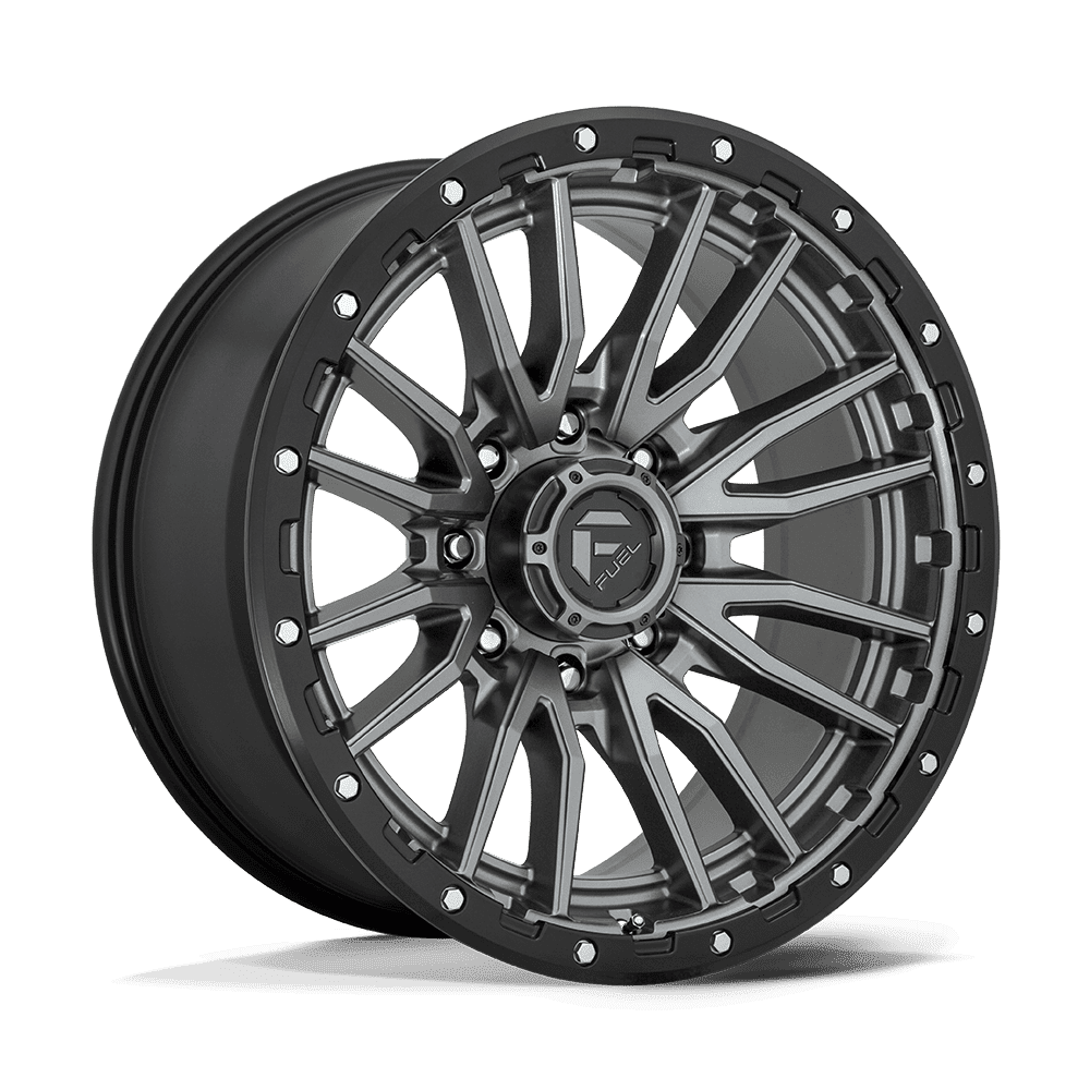 Fuel 1PC Rebel 22X10 8X170 125 -18 M-Gmtl-Blk-Rg