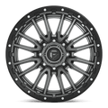 Fuel 1PC Rebel 22X10 8X180 124 -18 M-Gmtl-Blk-Rg