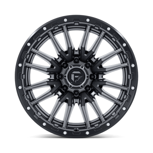 Fuel 1PC Rebel 22X12 8X6.5 125 -44 M-Gmtl-Blk-Rg