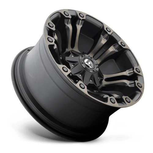 Fuel 1PC VAPOR 20X9 8X180 124 M-BLK DT +1