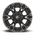 Fuel 1PC VAPOR 20X9 5X4.5/5.0 78 M-BLK DT +1